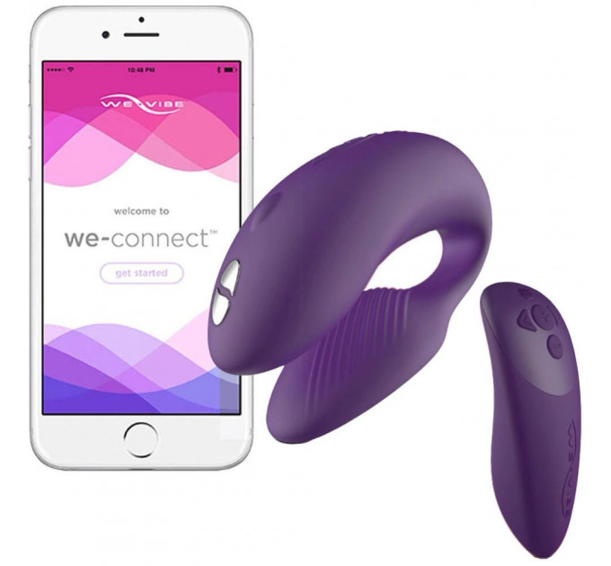 Вибромассажер для пар We-Vibe Chorus, Purple