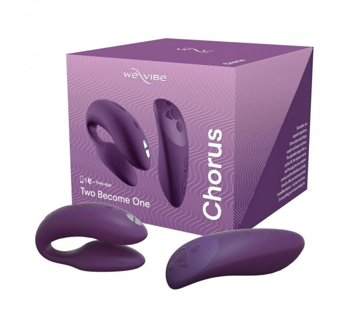 Вибромассажер для пар We-Vibe Chorus, Purple