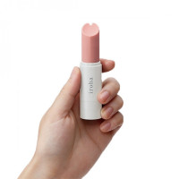 Віброкуля у вигляді помади Iroha Stick Tenga, медичний силікон, рожевий з білим.