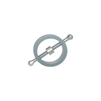 Затискачі для сосків пружинні Chisa Sins Metal, сріблясті