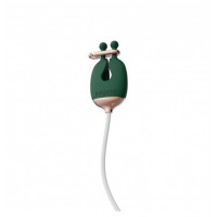 Затискачі для сосків з вібрацією Qingnan No.2 Vibrating Nipple Clamps Green