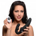 Безремневий страпон із пультом Urge Strapless Strap-On Vibrator чорний