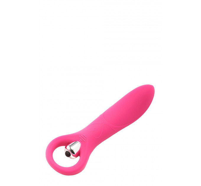 Мини-вибратор для точки G Dream Toys Flirts 10 розовый, 15.5 см х 2.9 см