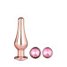 DT21875 Набор анальных пробок конической формы Dream Toys GLEAMING LOVE PLEASURE SET ROSE GOLD