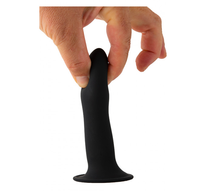 Фаллоимитатор Термоактивный SOLID LOVE 5INCH BLACK