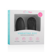 Виброяйцо с пультом Easytoys Remote Control Vibrating Egg, черный