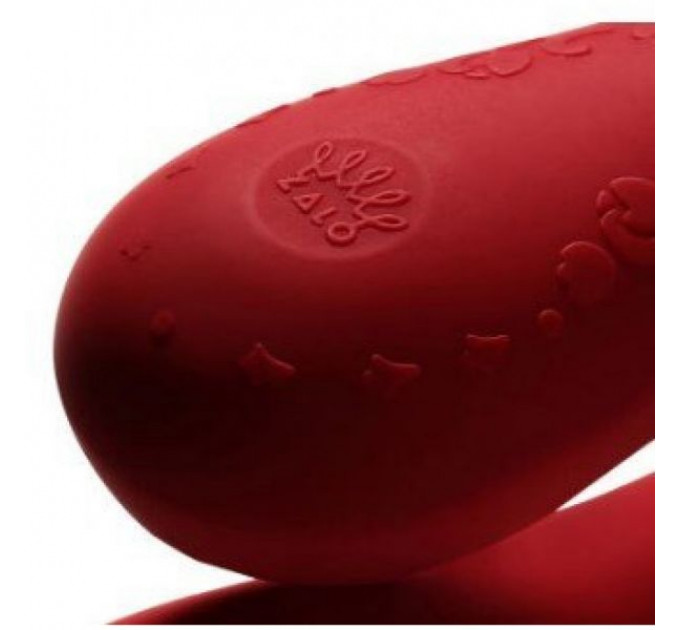 Вибромассажер с функцией управления со смартфона ZALO Fanfan, Bright Red