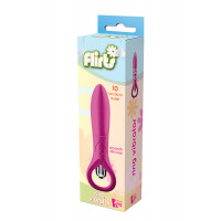 Міні-вібратор для точки G Dream Toys Flirts 10 рожевий, 15.5 см х 2.9 см