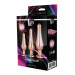 DT21875 Набор анальных пробок конической формы Dream Toys GLEAMING LOVE PLEASURE SET ROSE GOLD