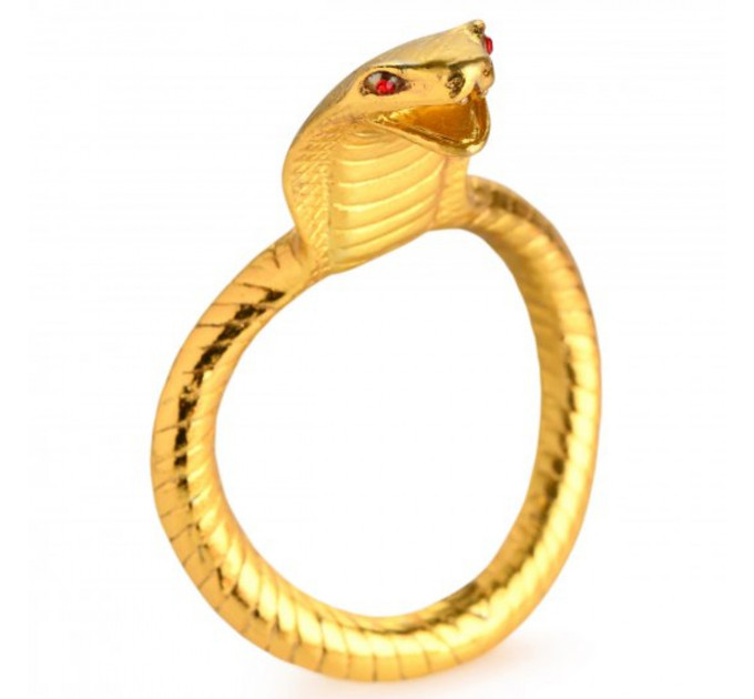 Ерекційне кільце на пеніс Cobra King золотисте