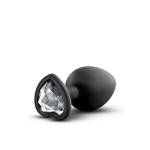 Анальна пробка з каменем BlushTEMPTASIA BLING PLUG MEDIUM BLACK