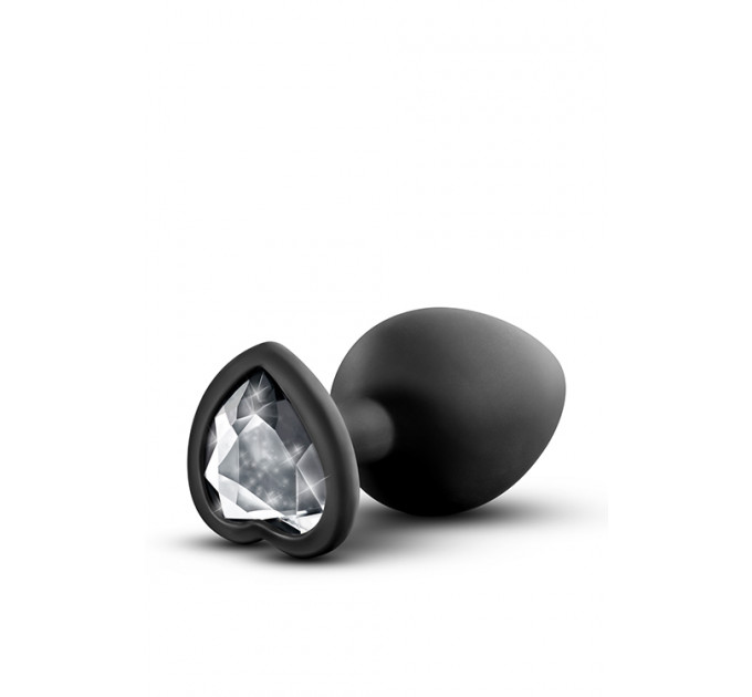 Анальна пробка з каменем BlushTEMPTASIA BLING PLUG MEDIUM BLACK
