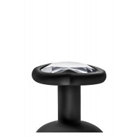 Анальна пробка з каменем BlushTEMPTASIA BLING PLUG MEDIUM BLACK