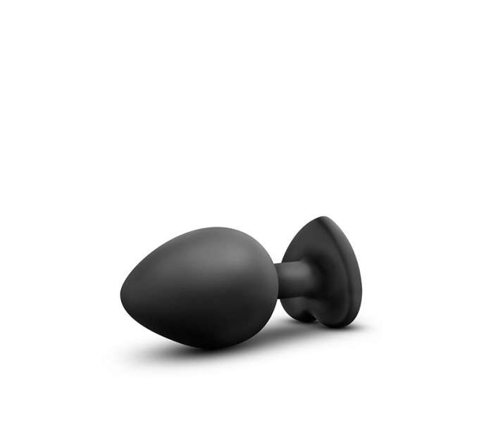 Анальна пробка з каменем BlushTEMPTASIA BLING PLUG MEDIUM BLACK