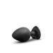 Анальна пробка з каменем BlushTEMPTASIA BLING PLUG MEDIUM BLACK