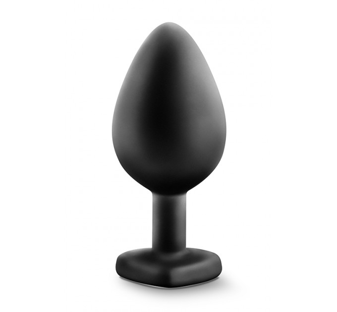 Анальна пробка з каменем BlushTEMPTASIA BLING PLUG MEDIUM BLACK