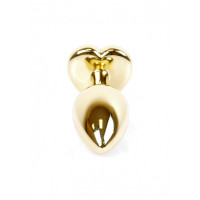 Анальна пробка S з фіолетовим каменем Boss of toys Jewellery