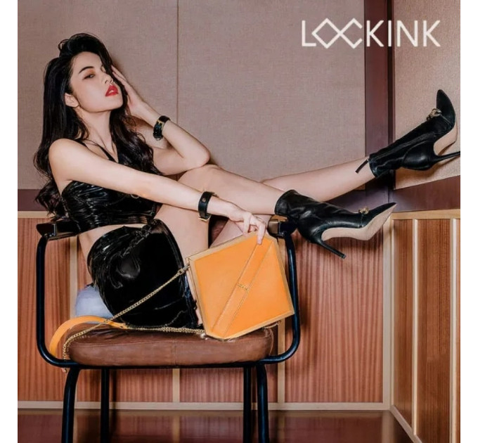 Бондажный набор в сумке 4 предмета Коричневый Lockink