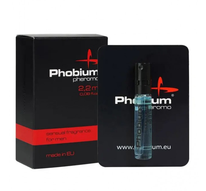 Духи з феромонами чоловічі Aurora PHOBIUM Pheromo for men, 2,2 мл