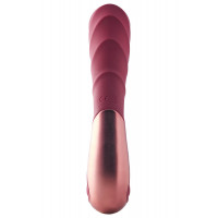 Подвійний вібратор рельєфний Dream Toys Dinky Duo Vibrator Jimmy K, бордовий