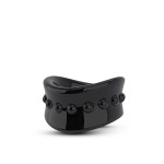 Ерекційна насадка Stay Hard Beef Ball Stretcher чорна, 5 см