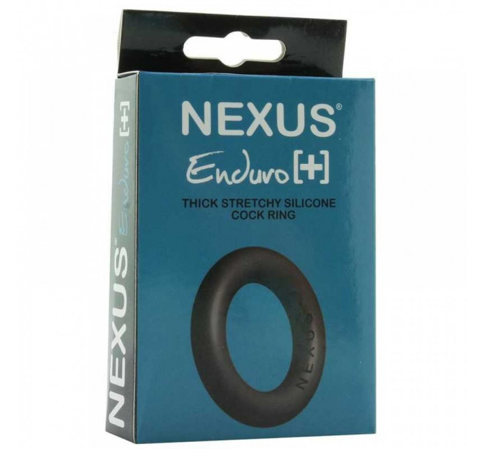 Ерекційне кільце силіконове, чорне NEXUS