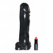 Фаллоимитатор черный Doc Johnson Jumbo Jack Man O war, 21х5 см