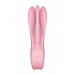 Гибкий клитораотный вибратор SATISFYER THREESOME 1 PINK