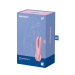 Гибкий клитораотный вибратор SATISFYER THREESOME 1 PINK
