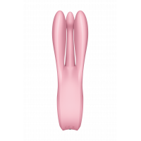 Гнучкий кліторальний вібратор із 3 моторами SATISFYER THREESOME 1 рожевий