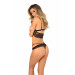 Комплект белья MIDNIGHT COMPANY BRA SET BLACK, S/M