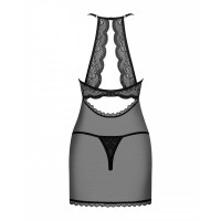 Пеньюар Obsessive Pearlove та стрінги S/M