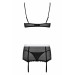 Костюм горничной черно-белый Obsessive MAIDME Set 5 S/M