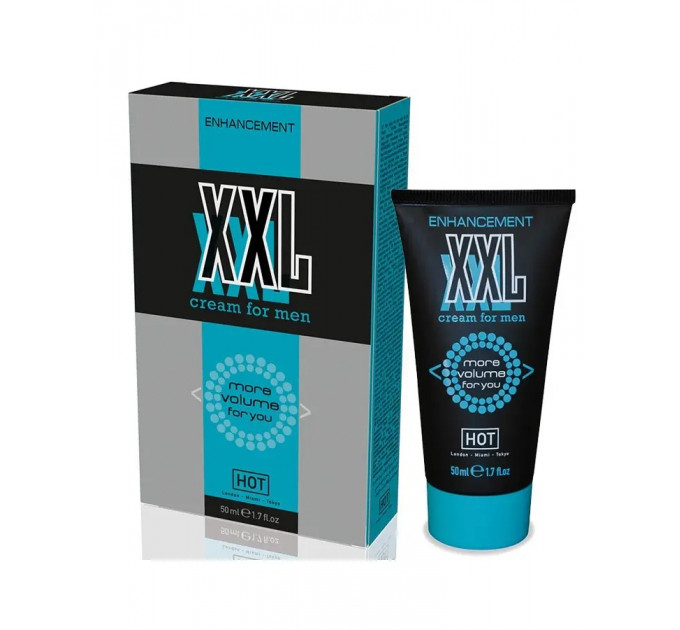 Крем эрекционный плюс увеличение объема HOT XXL Enhancement Cream for men 50 мл