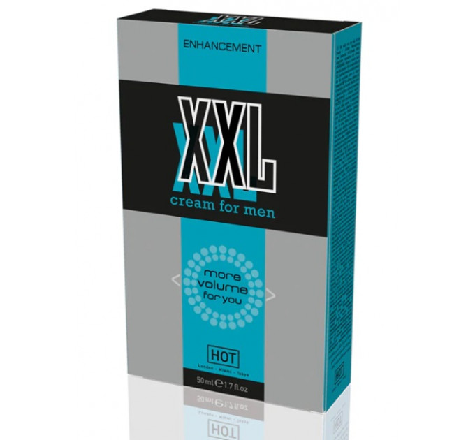 Крем эрекционный плюс увеличение объема HOT XXL Enhancement Cream for men 50 мл