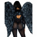 Крылья ангела из перьев Leg Avenue Black Feather Wings - Hvit