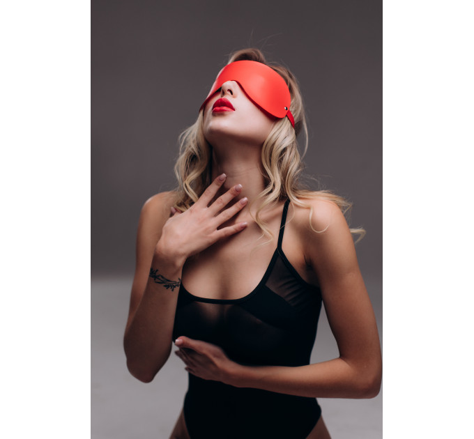 Маска Candy Hero МD1 RED екокожа