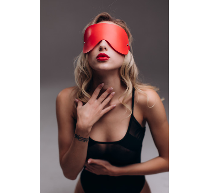 Маска Candy Hero МD1 RED екокожа