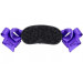 Маска DS Fetish Blindfold black/purple