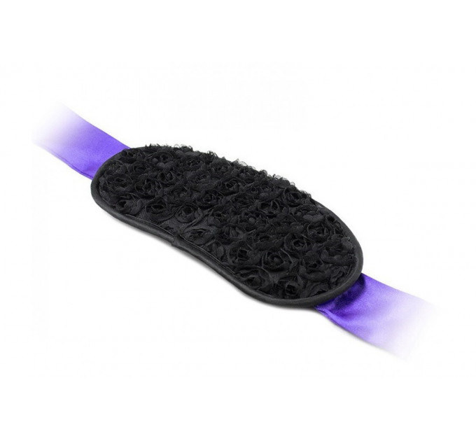 Маска DS Fetish Blindfold black/purple