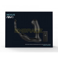 Масажер простати Nexus Revo Embrace з обертовою головкою