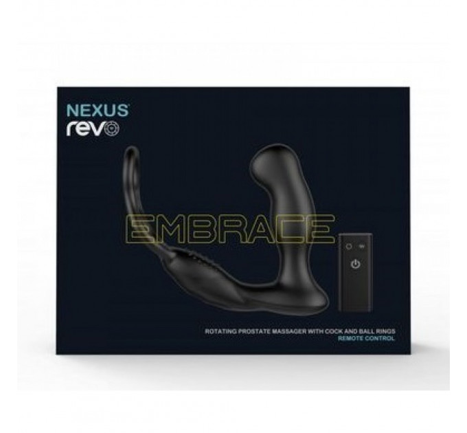 Масажер простати Nexus Revo Embrace з обертовою головкою