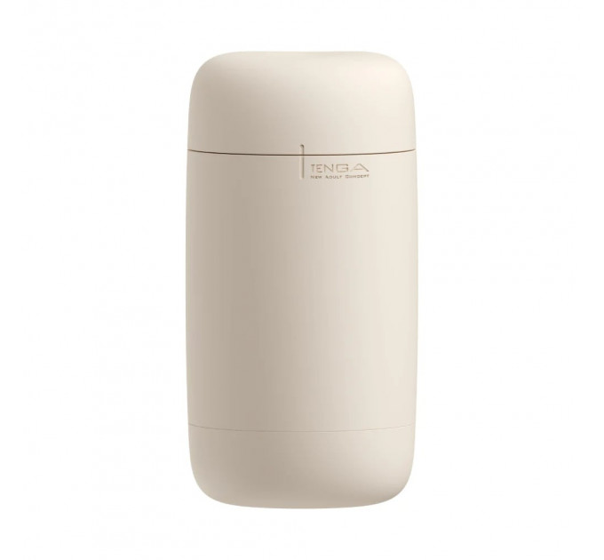 Мастурбатор нереалистичный Tenga Puffy Latte Brown, рельефный, бежевый