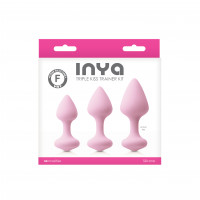 Набор анальных пробок NS Novelties INYA TRIPLE KISS TRAINER KIT PINK