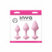 Набор анальных пробок NS Novelties INYA TRIPLE KISS TRAINER KIT PINK