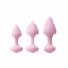 Набор анальных пробок NS Novelties INYA TRIPLE KISS TRAINER KIT PINK