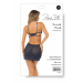 Пеньюар Rene Rofe Lingerie полупрозрачный, с кружевными элементами, лиф на косточках, синий, S/M