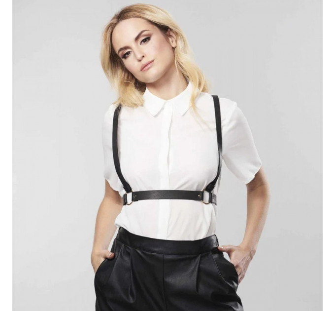 Портупея " Х " MAZE by, Bijoux Indiscrets Black