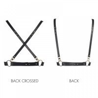 Портупея "Х" MAZE by, Bijoux Indiscrets Black