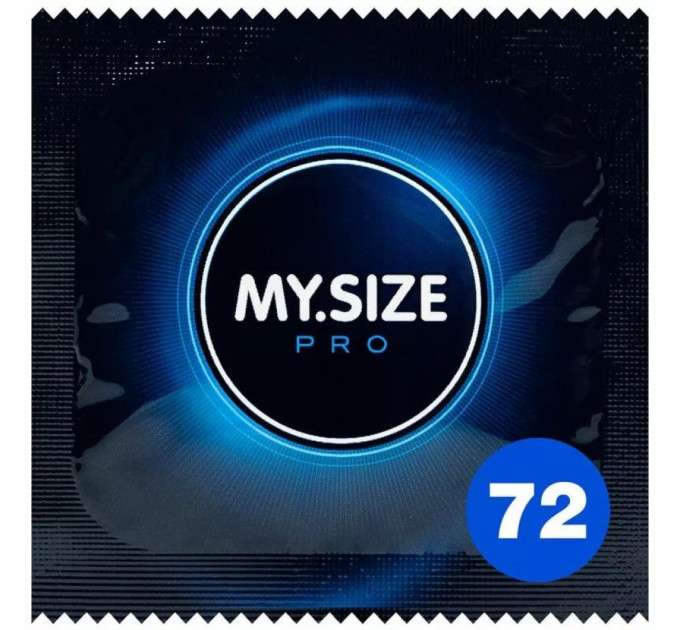 Презервативи латексні My.Size Extra Large 72 мм (ціна за упаковку, 3 шт.)